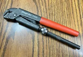 Pwz0 Craftsman Snap-on Tools 8-3/16 Inch Red Adjustable Locking Plier Wrench Mechanic Tool