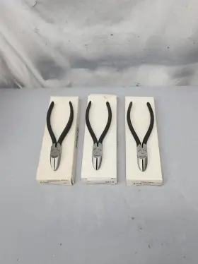 942-6 Crescent Nos 6 Inch Diagonal Cutting Pliers In Original Box Usa Made 3pc