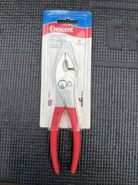H26cv Crescent Cooper Tools Usa Nos 6 Inch Slip Joint Pliers Red Handle Ceetee Co