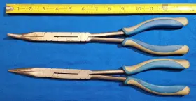 Crescent Psx201c 2 Extended Reach Double Joint Pliers Needle Nose And Bent