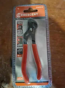 Rt24cvs Cresent Tools 5 Inch Slip Joint Angled Teeth Pliers Lifetime Warranty