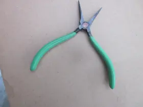 Nn54-1 Diamalloy Nn54 Mini Needle Nose Pliers Rubber Handle 5 Inch Made In Usa