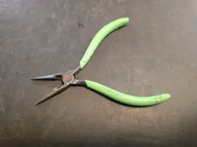 Diamalloy Sn54 5 Inch Usa Needle Nose Pliers Diamond Horseshoe Logo