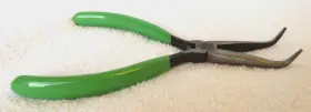 Cn55r Diamond Vintage Diamalloy Cn55 Bent Needle Nose Pliers 5.5 Inch Long Made In Usa