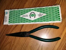 Dns56p Diamond Duck Bill Dn56p 6 Inch Pliers Green Insulated Handle