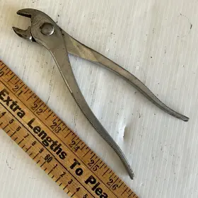 Hb-18 Diamond Duluth Hb18 Battery Pliers Vintage Usa
