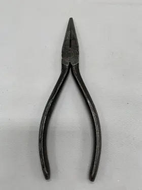 Sn56 Diamond Diamalloy Needle Nose Pliers Cutters 6.75 Inch Long Vintage Made In Usa