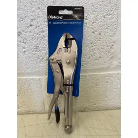 Dh50063 Diehard Curved Jaw Locking Pliers 10 Inch Chrome Vanadium Steel