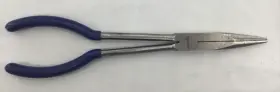 56-400 Duralast Long Needle Nose Pliers 11 Inch Lifetime Guarantee Blue Handles