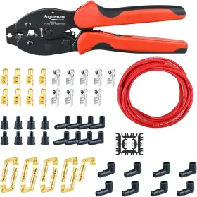 102022 Engineman Spark Plug Wire Crimping Tool Kit Ratchet Crimper For Black 102022 Engineman Spark Plug Wire Crimping Tool Kit Ratchet Crimper For Black