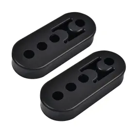 Fba-ce00523bk-4 Evil Energy 4 Pcs Exhaust Hanger Rubber Adjustable Insulator Bushing Mount Universal Holes