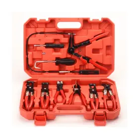 11pc-qx-1 Flzosper 9pc Hose Clamp Pliers Flexible Wire Long Reach Clic R