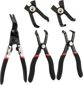 Mp144 Focus Auto Tools 3pcs Body Clip Removal Pliers Set Including 30 Degree &80 Push Pin