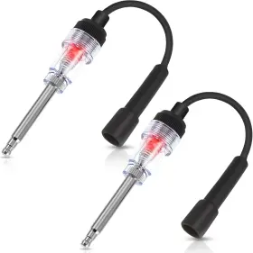 Ck-frienda-13776 Frienda Inline Spark Plug Tester Engine Ignition Straight Boot White