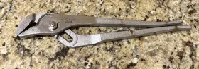 No-114 Fuller Vintage Drop Forged 12 Inch No.114 Groove Lock Pliers Old Mechanics Japan