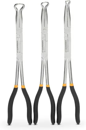 82107-06 Gearwrench 3 Piece Double-x Hose Grip Plier Set