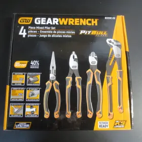 82203c-06 Gearwrench - 4 Pc Mixed Dipped Material Plier Set 82203