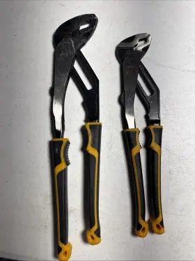 82582c Gearwrench 82593c 12 Inch And 10 Pitbull Adjustable Jaw Pliers &82582c