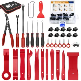 Grc-204 Gooacc 88pcs Trim 48pcs Remover 40pcs Clips