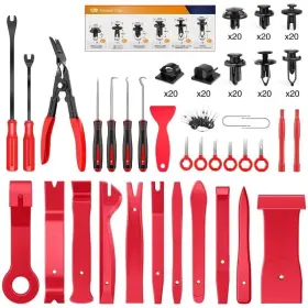 Gooacc Grc-211 200pcs Trim Removal Tool Auto Push Pin 120pcs Clips 80 Remover