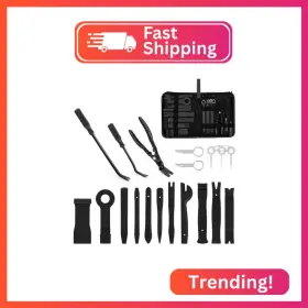 Grc-217 Gooacc 19pcs Trim Removal Tool Set Panel Fastener Clips Automotive Plast