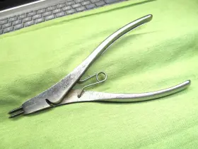 At-61 Herbrand Vtg. External Snap Ring Pliers - Made In Usa Nice Shape