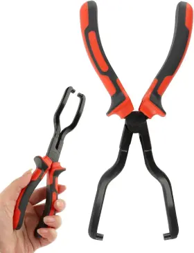 Herxsin 22447969 Fuel Line Hose Clamp Pliers Petrol Disconnect Removal Tool Universal Red