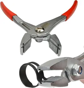 Iag-tls-0003 Iag Performance Multi-directional Hose Clamp Pliers For Fuel Lines Red