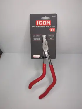 Psrp-10 Icon 59805 10 Inch Long-reach Pistol Grip Pliers - New