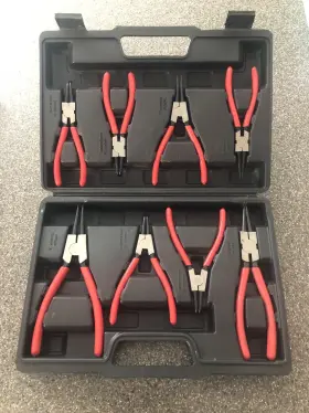 Psr-8 Icon Precision Snap Ring 8-piece Pliers Set With Case - Excellent Condition