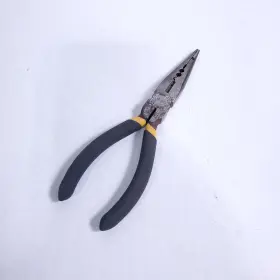 35-1071 Ideal Long Needle Nose Pliers With Strip And Crimp 6 Inch