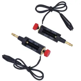5927 Ifykim 2 Pcs Spark Plug Tester Adjustable Ignition Coil Circuit Autos Black