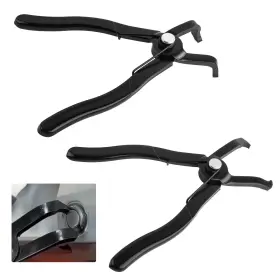 Ihotder Qian-1225 2pcs Car Push Pin Pliers Set 30 And 80 6.3 4.92 0.9 Inch Black