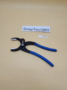 Gt-113 Imperial Tools Blue Soft Grip Adjustable Jaw Non Marring Pliers Usa