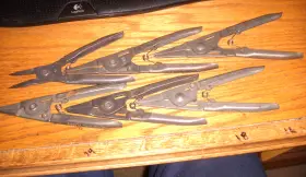 P102 Industrialpliers P104 Vintage 6 Industrial Retaining Snap Ring Pliers/ 1 P-99 / 3 /2 U.s.a