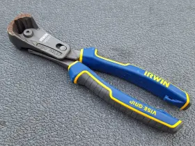 1950510 Irwin Nos Vise-grip Germany 8 Max Leverage End Cutting Pliers With Powerslot