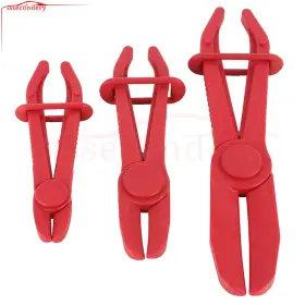 11177266 Issecondery 3pcs Flexible Hose Clamp Kit Fuel Water Brake Line Pipe Pinch Off Pliers