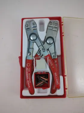 Pl-1600c J.h Williams Co. J.h. Internal External Retaining Snap Ring Pliers Set Pl -1600-c Usa