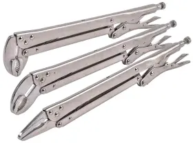 W30711 Jegs 3pc Long Reach Locking Pliers