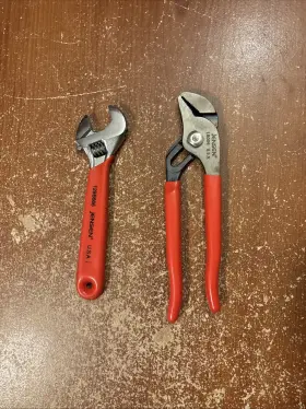 129b666 Jensen 1b006 Tools Adjustable Wrench And Slip Joint Pliers Usa
