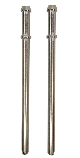 Jquad 859668006943 2 Pack- Straight Universal Weld In Place Exhaust Hanger Rod - Made The Usa