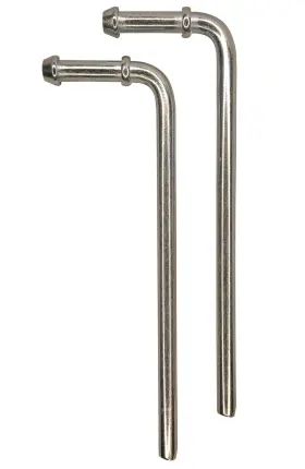 Eh90 Jquad 2 Pack- 90 Bend Universal Weld In Place Exhaust Hanger Rod - Made The Usa