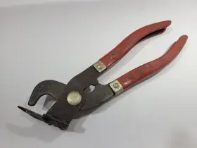 K-d 2825 Vintage K-d Specialty Pliers 9.5in Red Handle Made In Usa Auto Tool