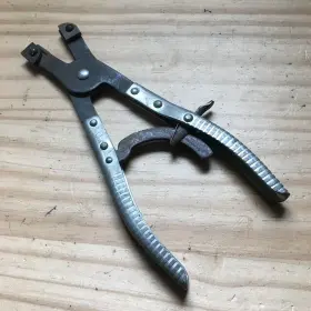 No-456 K-d Vintage Hand Tool No 455 Ratcheting Retaining Snap Ring Pliers Made In Usa