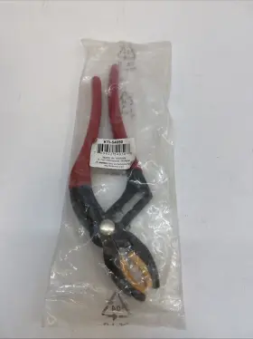 54050 K-tool International 10 Inch Long Cannon Plug Pliers With Non-marring White Nylon Jaw