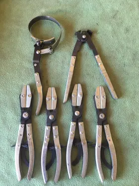 145-190-424 Kd Tools K-d Usa 145 190 424 Auto Hose Pinch Clamp Pliers Ratcheting Locking