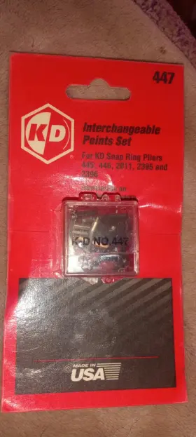Pliers445 Kd Tools 44712 Interchangeable Points Set Kd447 For 446 2011 2395 2396usa New 15