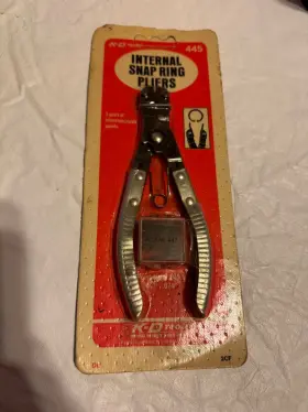 Kd Tools 719696012173 K-d #445 Internal Snap Ring Pliers With 5 Interchangeable Tips Vtg Nos Usa