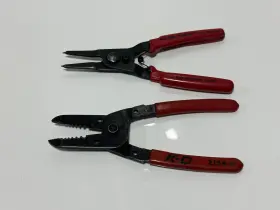 Kd Waldes Truarc 2154 2pc Usa Crimper Snap Ring Pliers Set Lot - Tools And 0100