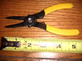 73237 Klein Tools Vintage No External Snap Ring Pliers Straight Tip